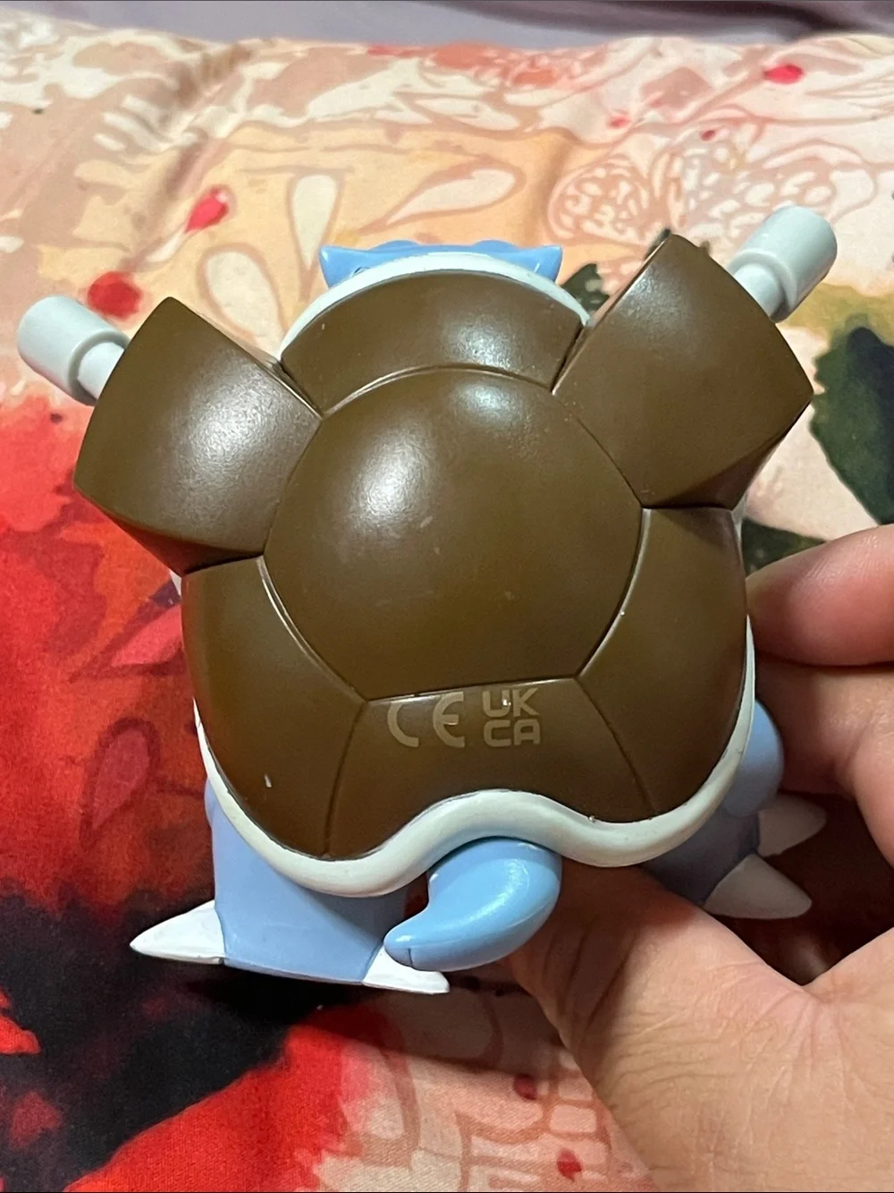 Pokemon Blastoise Figure - Light Blue, Cream, White, Brown